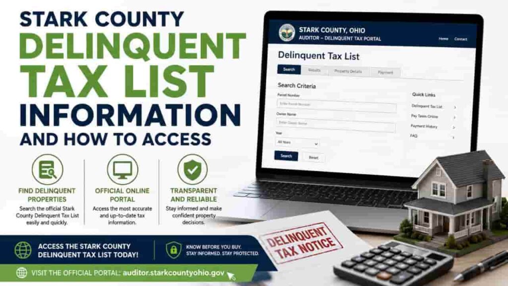 Stark County Delinquent Tax List Information and How to Access