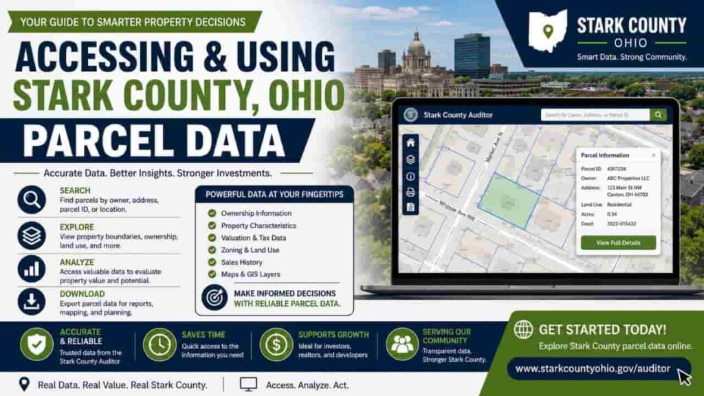 Accessing and Using Stark County Ohio Parcel Data