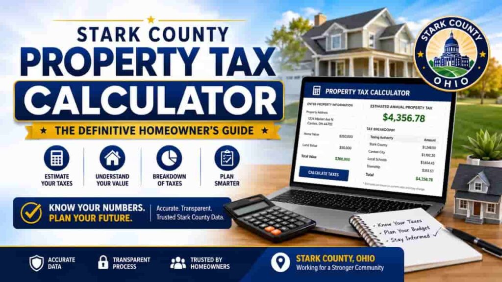 Stark County Property Tax Calculator, The Definitive Homeowner’s Guide