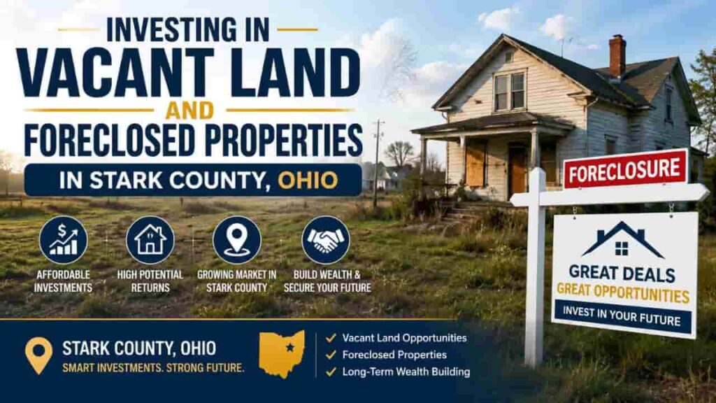 Investing in Vacant Land and Foreclosed Properties in Stark County, Ohio