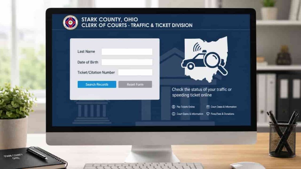 How to Check Traffic or Speeding Ticket Status in Stark County, Ohio (2026 Guide)