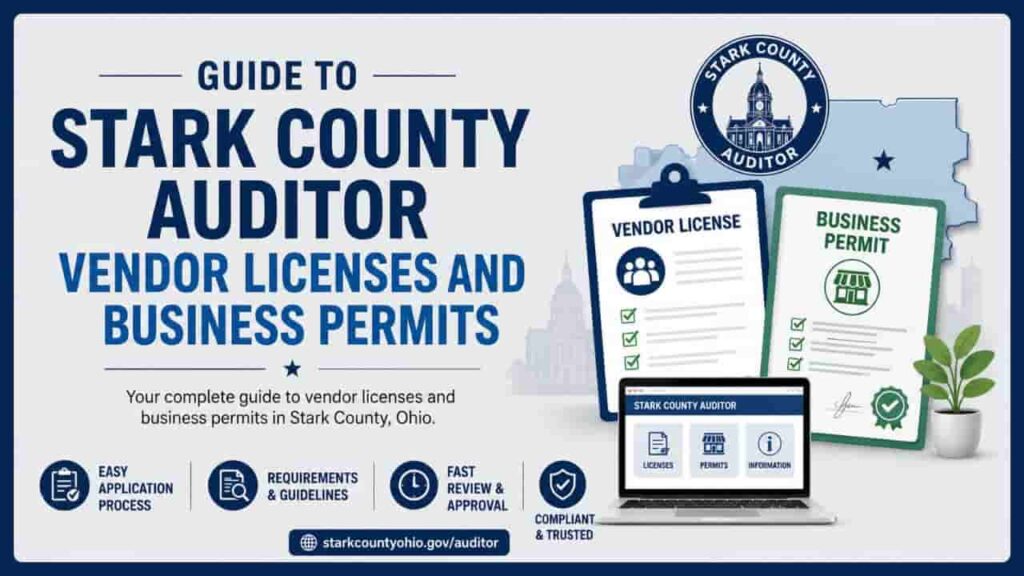 Guide to Stark County Auditor Vendor Licenses and Business Permits