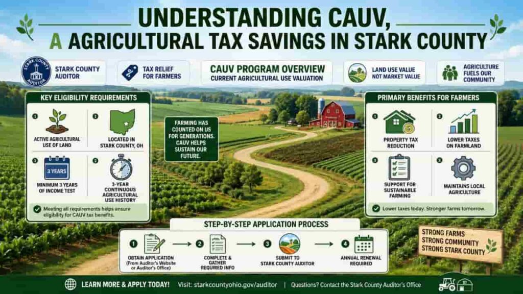 Understanding CAUV, A Agricultural Tax Savings in Stark County