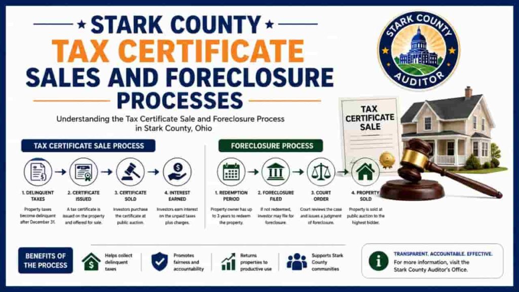 Stark County Tax Certificate Sales and Foreclosure Processes