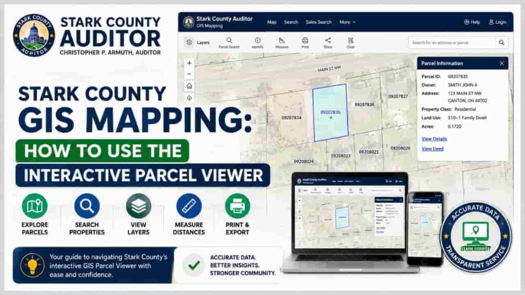 Stark County GIS Mapping: How to Use the Interactive Parcel Viewer