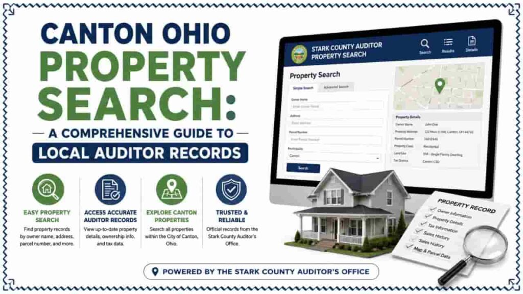 Canton Ohio Property Search: A Comprehensive Guide to Local Auditor Records